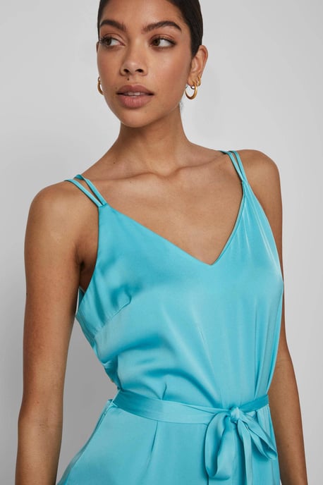 VILA Jumpsuit VIRAVENNA blau - Image 4