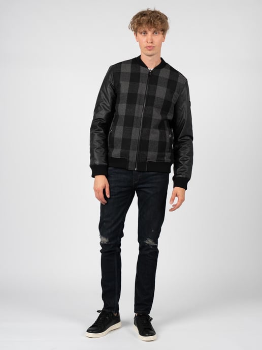 Guess Jacke Andy Bomber Herren schwarz - Image 2