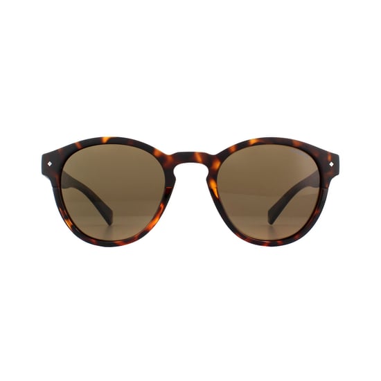 Lunettes De Soleil Polaroid 6042/S 086 SP Sombre Havana Bronze Polarisé - Image 1