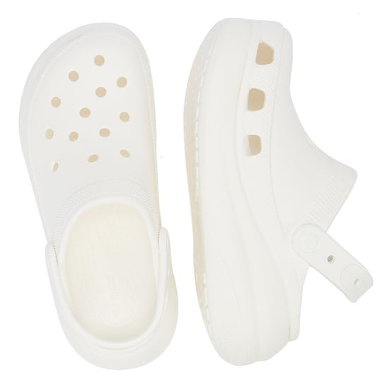 Crocs Classic Crush Clog Damen Weiß Sandalen - Image 6