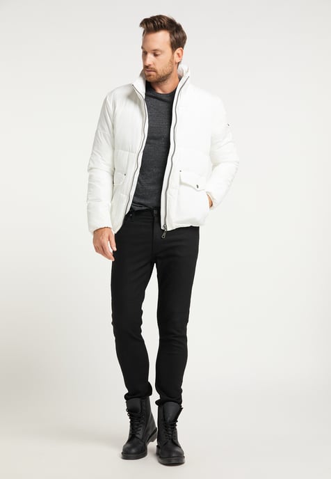 Dreimaster Blouson Herren Wollweiß - Image 2