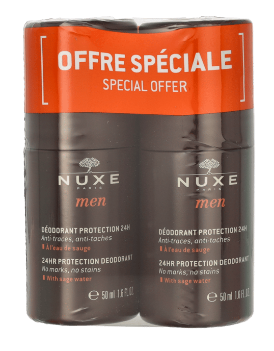Nuxe Men 24HR Protection Deo Roll-On Duo Set. - Image 1