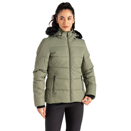 Dare 2B - "Glamorize V" Skijacke für Damen (Olivingrün) - Image 4