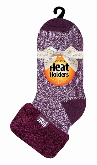 Rutschfeste, niedrig geschnittene Thermo-Slipper-Bettsocken für Damen mit Griffen - Image 2