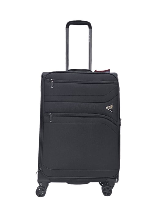 Lightweight Black 8 Wheel Luggage Suitcases Set of 3