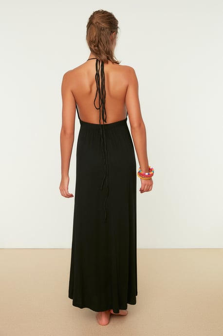 Trendyol Femmes  Col en V  maxi Robe - Image 5