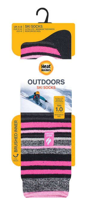 HEAT HOLDERS LITE - Thermische ultradünne Herren-Skisocken Funky - Image 2