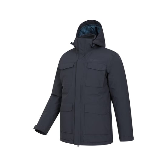 Mountain Warehouse Mens Concord Extreme Down Long Length Jacket (Blau) - Image 3