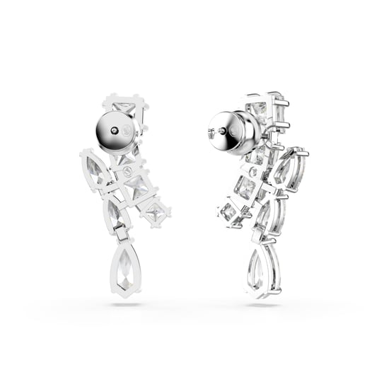 Swarovski 'Matrix' Damen-Ohrhänger aus Metall - Silber 5700418 - Image 4