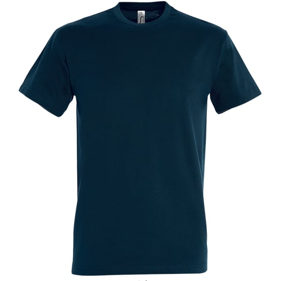 SOLS Mens Imperial Heavyweight Short Sleeve T-Shirt (Petroleum Blau) - Image 1