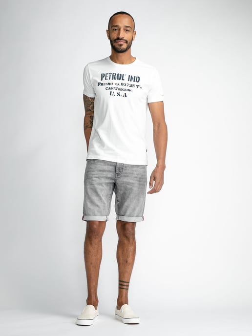 Petrol Industries - Denim-Shorts Jackson Männer - Grau - Image 5
