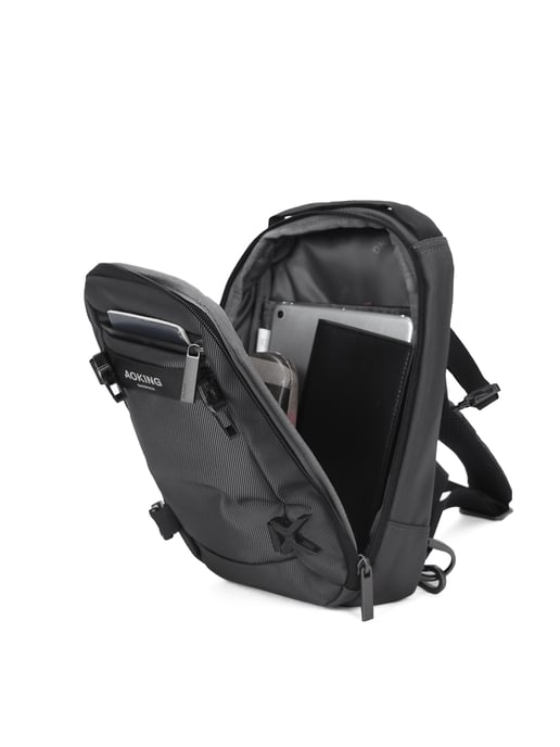 Aoking Umhängetasche Unisex GREY - Image 5