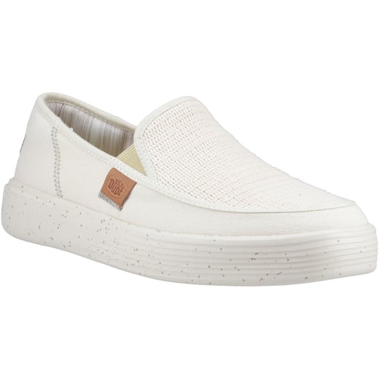 HEYDUDE Sunapee Küstenlinie Baumwollmischung Herren Knochen Loafers - Image 1