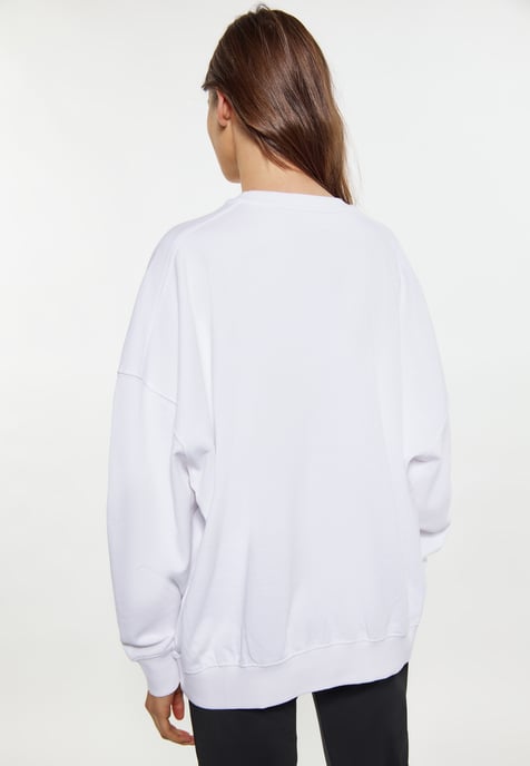 Mymo Sweatshirt Damen weiss - Image 5