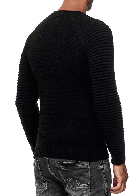 Rusty Neal Rundhalsausschnitt Pullover Schwarz - Image 4