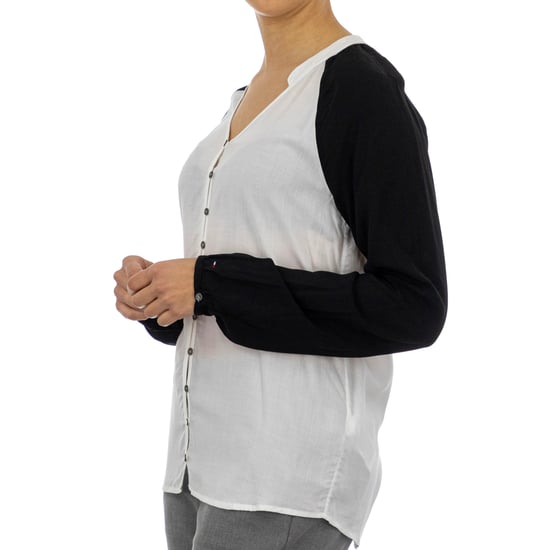 Tommy Hilfiger Femme Shirts / Woven Tops Besse Blouse L/S Blanc - Image 4