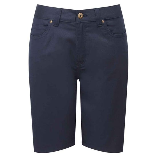Premier Womens/Ladies Performance Casual Shorts (Marine) - Image 1