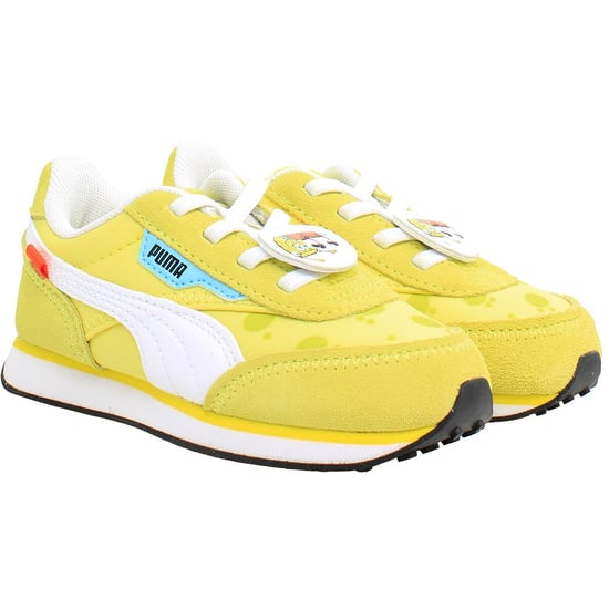 Puma Future Rider Spongebob Kinder Gelbe Turnschuhe - Image 2
