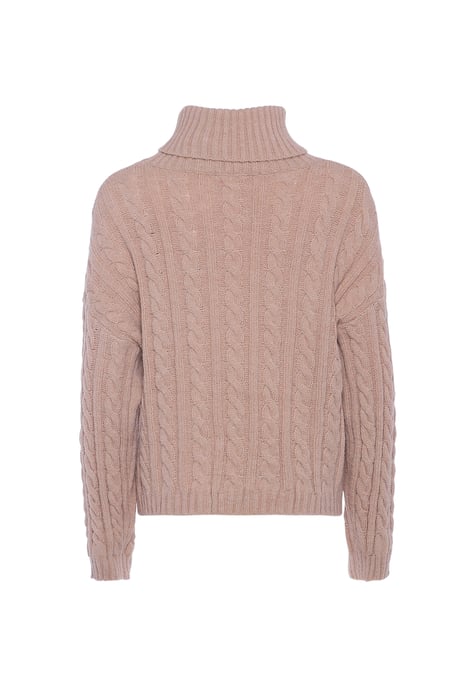 Mymo Pullover Damen Beige - Image 2