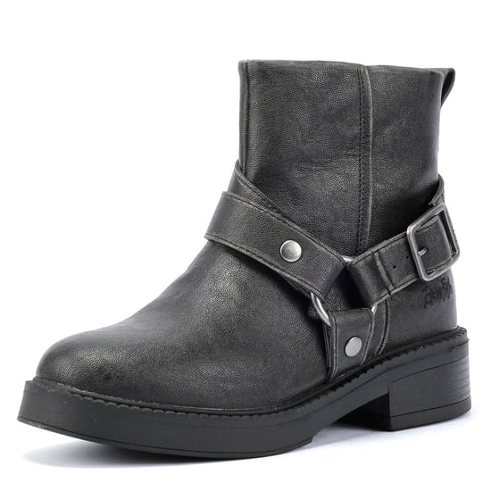 Blowfish Malibu Vella Damen Schwarz Stiefel - Image 3