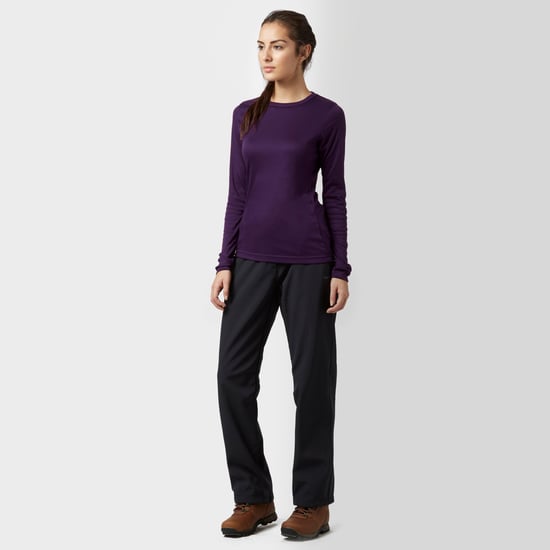 Peter Storm Women's Long Sleeve Thermal Zip Baselayer with Half Zip for Walking & Hiking