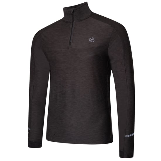 Dare 2B Mens Power Up II Lightweight Jersey (Black Marl)