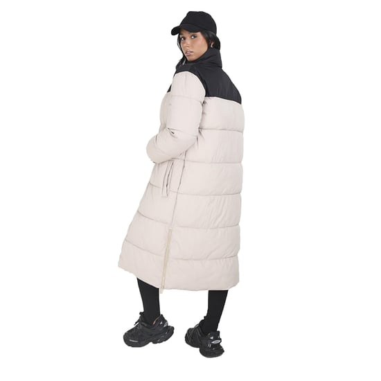 Brave Soul Women's Long Coat Puffer Jacket