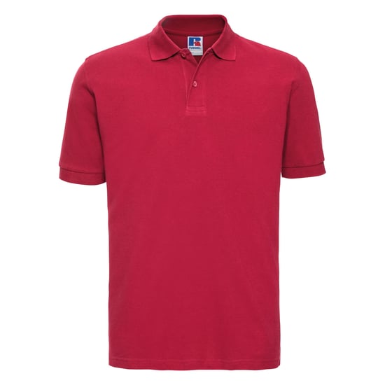 Russell Herren Polo-Shirt, Kurzarm (Rot) - Image 1