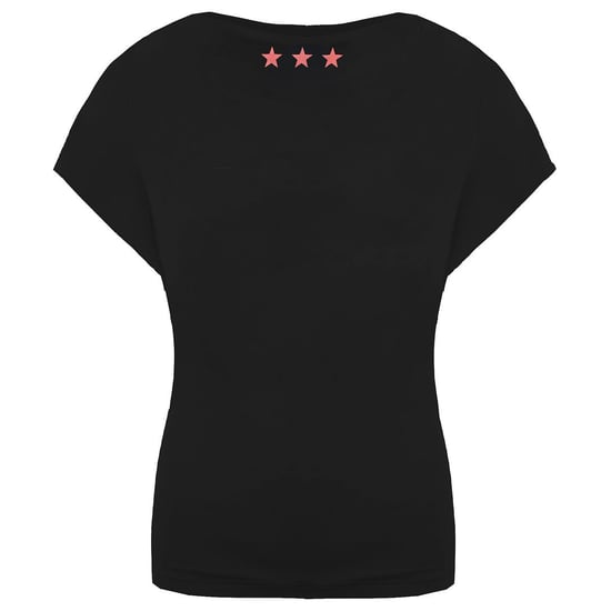 Supra Short Sleeve Round Neck Black Womens All Caps T-Shirt 192225 010