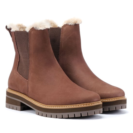TOMS Bennet Damenstiefel Aus Braunem Nubukleder - Image 1