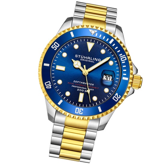 Blau und Gold Depthmaster Automatik 42mm Taucher - Image 2