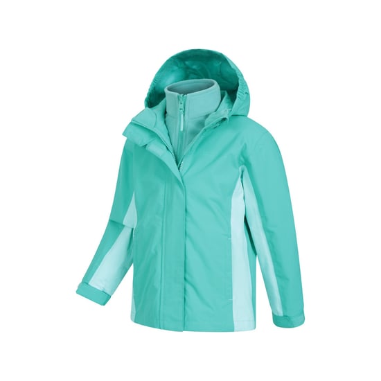Mountain Warehouse - "Lightning" Jacke, wasserfest 3 in 1 für Kinder (Petrol) - Image 3