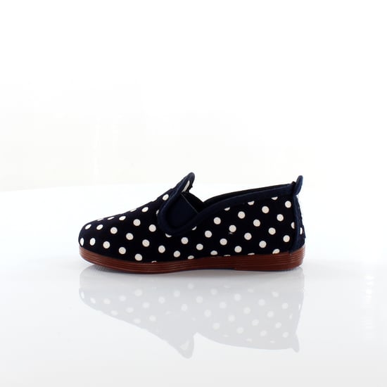 Flossy Style Gallur Navy/White Plimsolls
