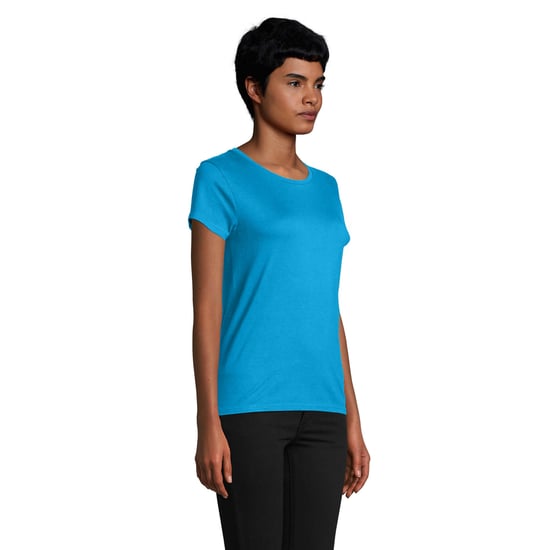 SOLS - "Pioneer" T-Shirt für Damen (Aquablau) - Image 3