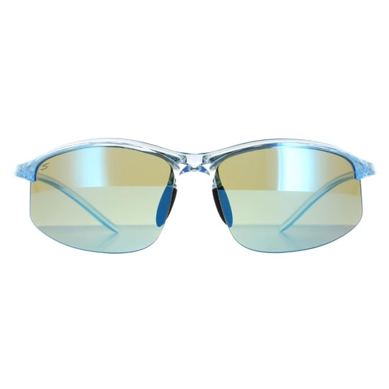 Serengeti SemiRimless Unisex Shiny Crystal Ice Blue Saturn Polarized 555nm Blue  Winslow