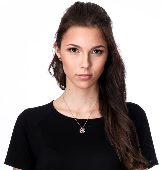 Orphelia 'Elaine' Damenkette mit Anhänger aus 925er Sterlingsilber – Silber ZH-7084 - Image 4