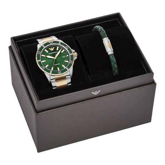 Emporio Armani AR80063 Zweifarbige Herrenuhr - Image 5