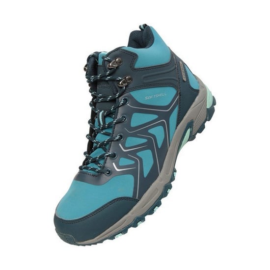 Mountain Warehouse Damen/Damen Shadow Softshell Wanderstiefel (Teal) - Image 1