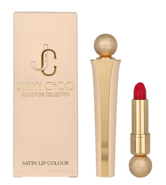 Jimmy Choo Satin Lippenfarbe 007 Heißes Pink 3,5 g - Image 1