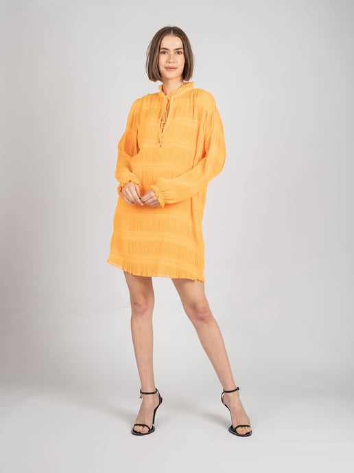 Patrizia Pepe Dress Woman's Orange