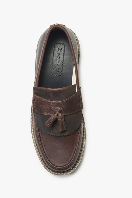 Brown 'Morfield' Leather Loafer