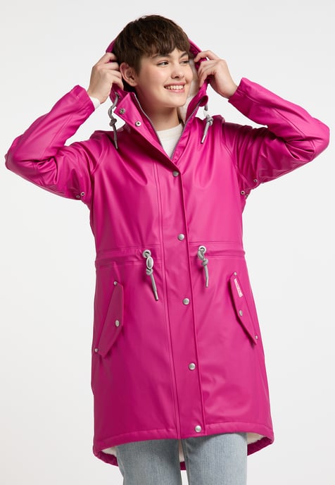 myMo Manteau de pluie avec doublure en fourrure tissée keepsudry - Image 2