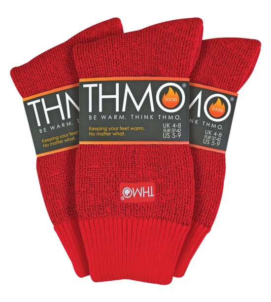 THMO - 3er-Pack Multipack Damen Dicke Winter Warme Socken mit Comfort Top - Image 1