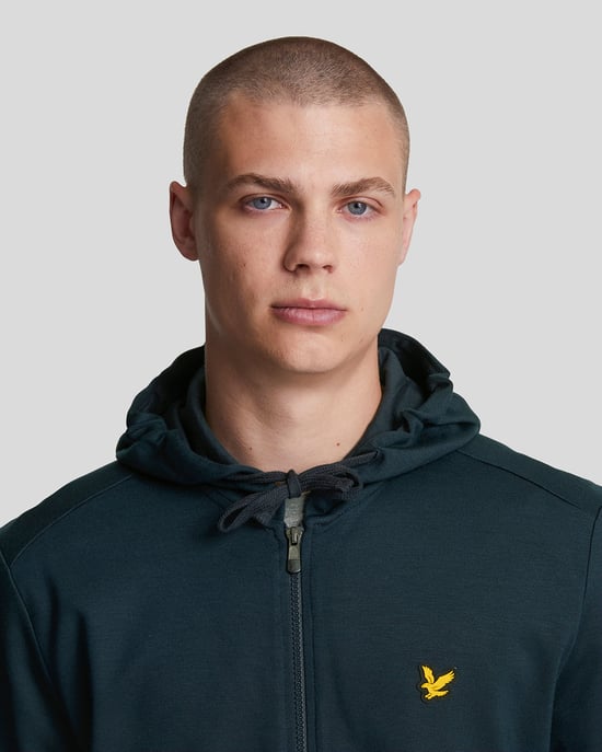 Lyle & Scott Sports Full-Zip Hoodie Navy