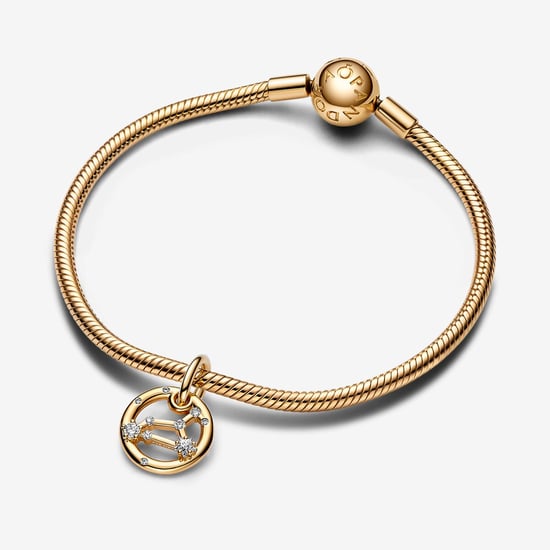 Pandora 'Zodiac Sign' Women's Gold Plated Metal Charm - Gold 762725C01