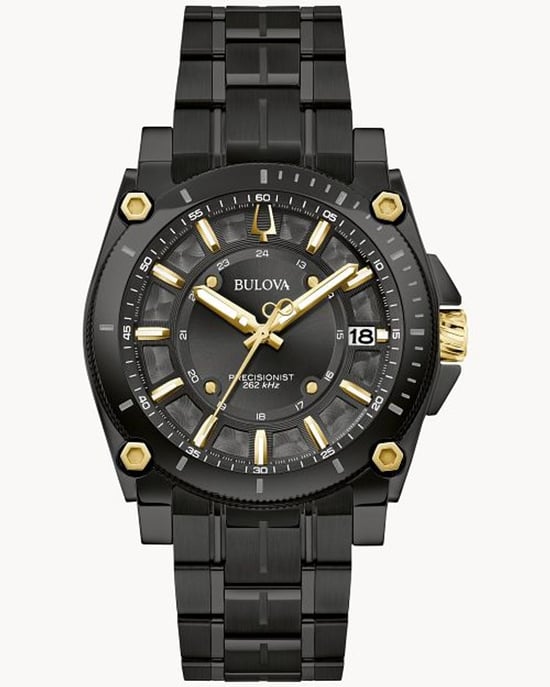 Bulova Precisionist Icon Herrenuhr Schwarz 98B408 - Image 1