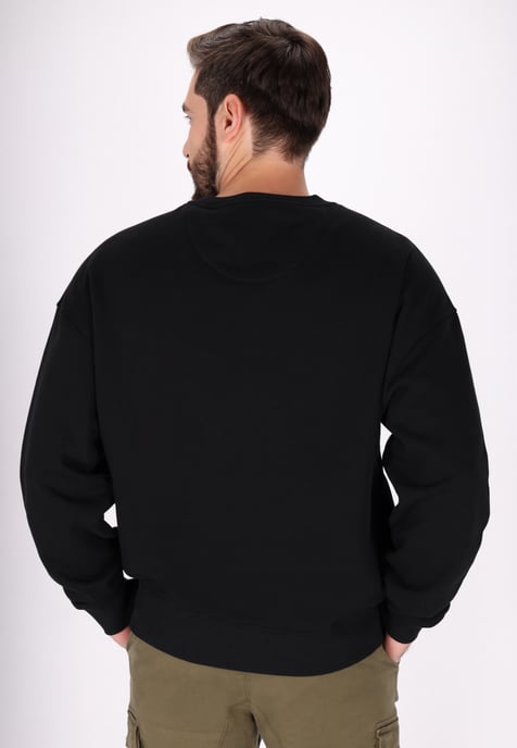 Dreimaster Sweatshirt Herren schwarz - Image 4