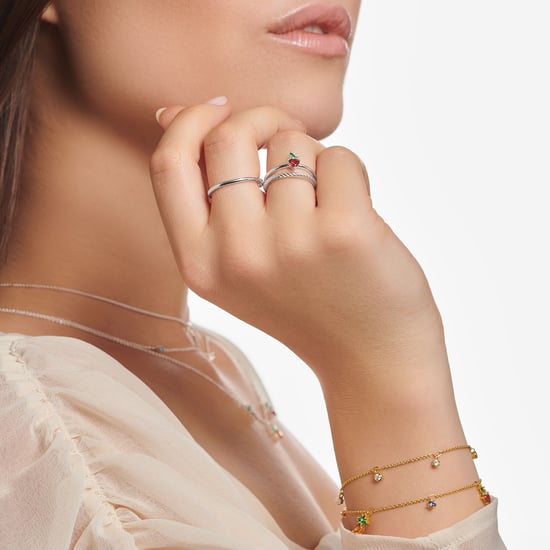 Thomas Sabo Bague Femme Fraise Argent - Image 2