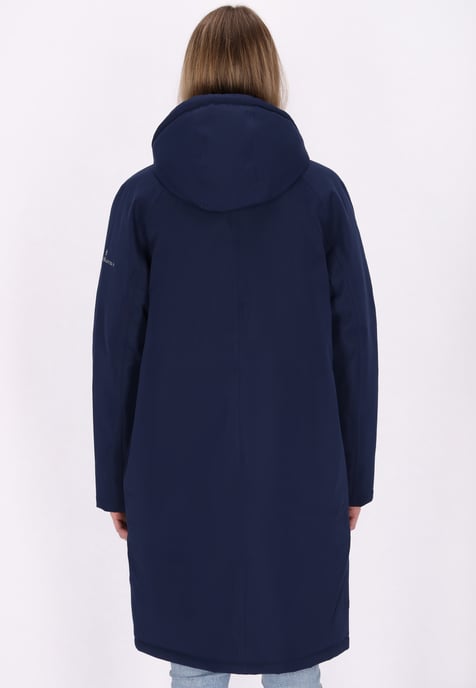 Dreimaster Winterparka Damen dunkelmarin - Image 4