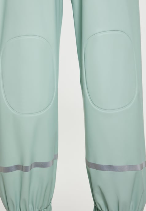 Schmuddelwedda Regenhose aus recyceltem Material Mädchen (Kids) Pastellminze - Image 5